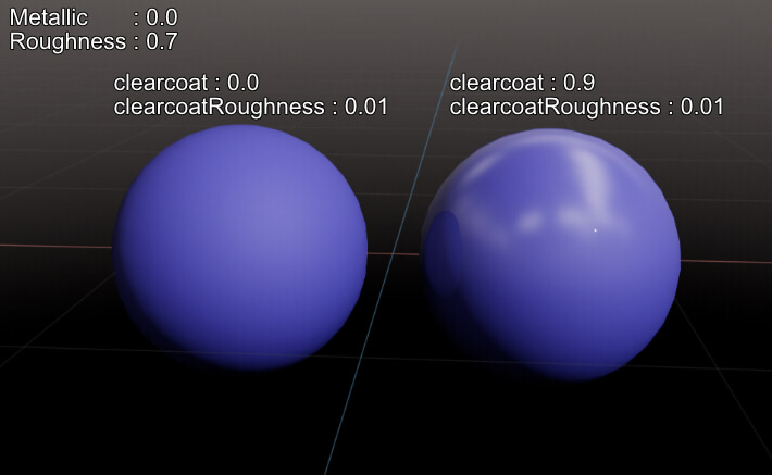 Clearcoat in USD Composer.