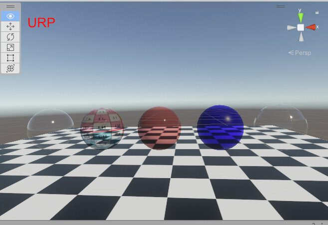 Glass in Unity URP.