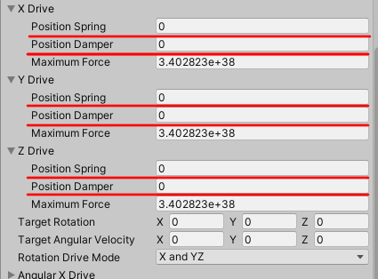 Position Spring and Position Damper.