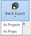 Batch export button