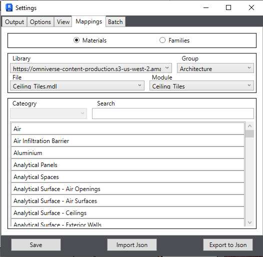 Mappings