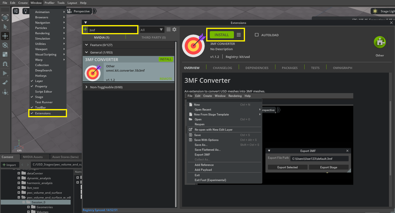 3MF Converter — Omniverse Extensions latest documentation