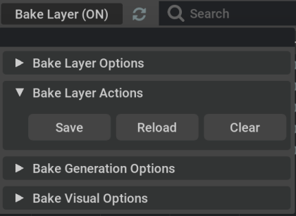 Bake Layer Actions