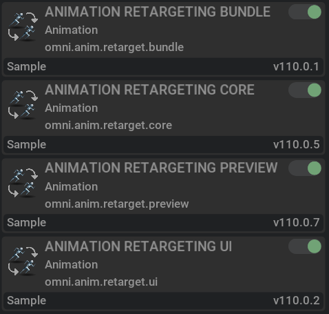 Extension Manager with Retargeting bundle