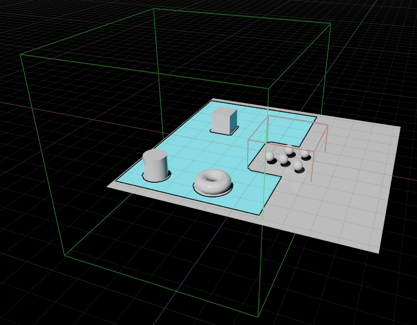 NavMesh Include and Exclude volumes in a scene