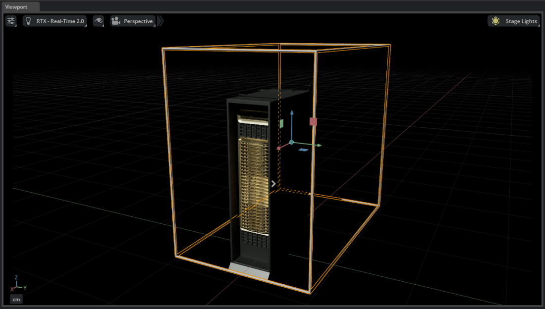 Bounding Box showing the full extent of the thermal dataset