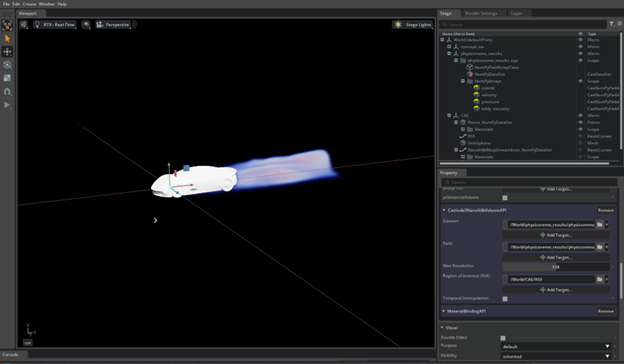 Volume rendering with IndeX visualization