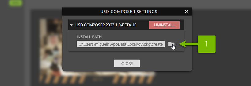 USD Composer Settings