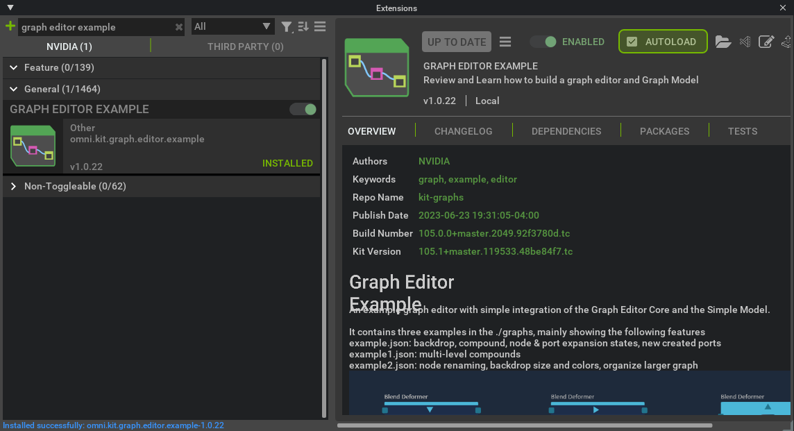 Extension Manager