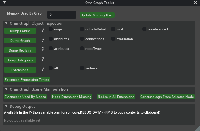 OmniGraph Toolkit