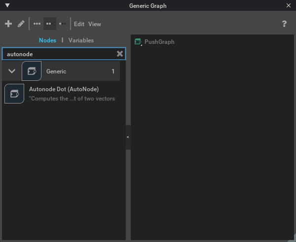 Search for AutoNode definition