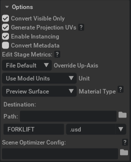 CAD Converter Import Options