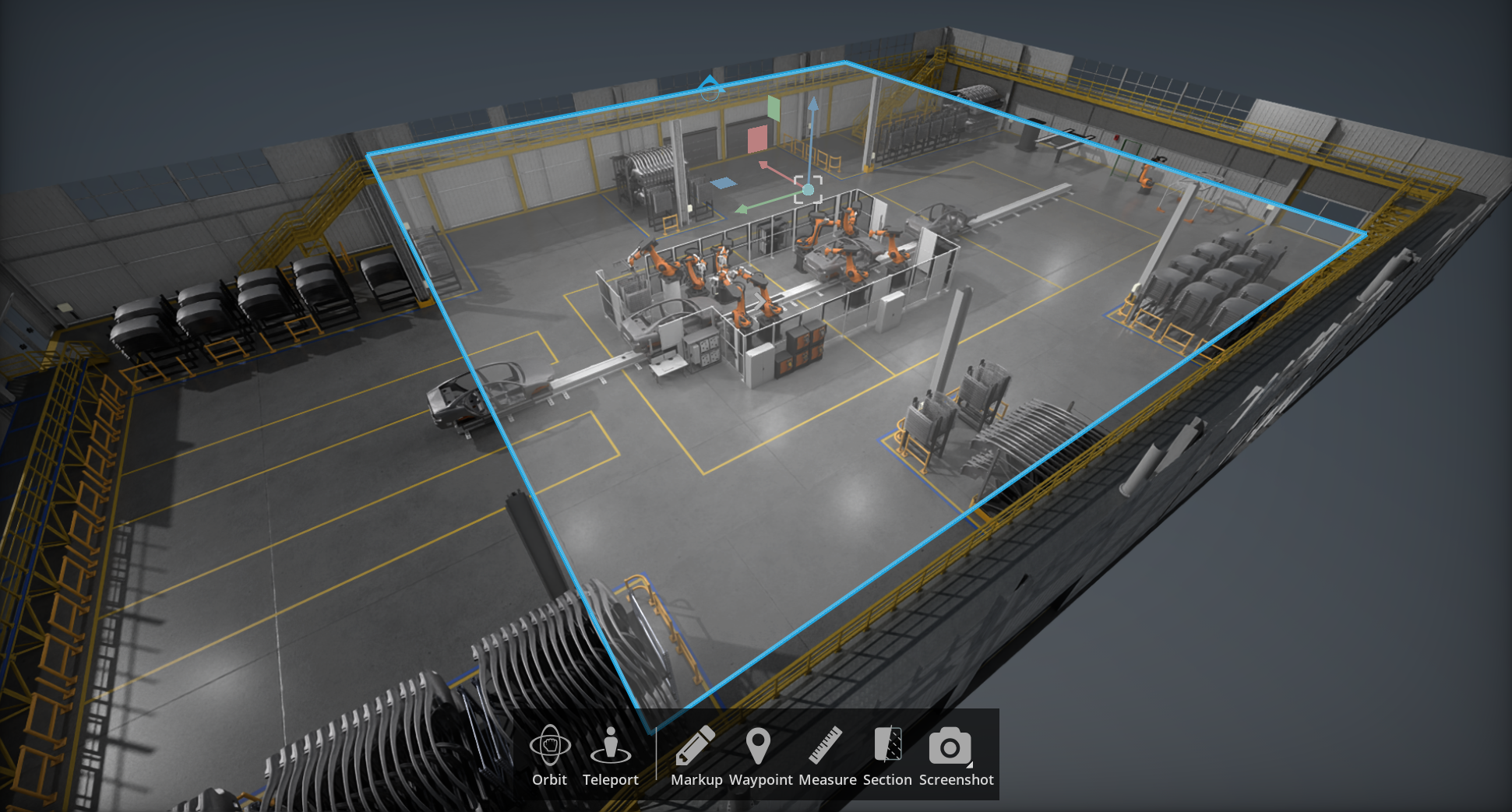 Display Section Section Tool — omni.kit.window.section