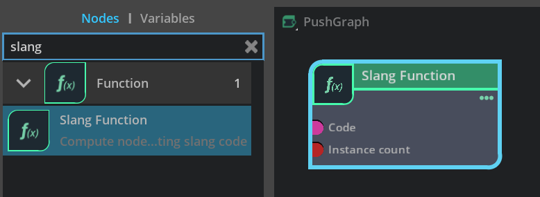 Push Graph Node