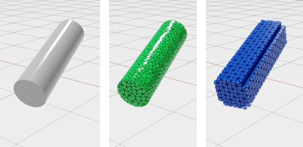 Deformable body meshes