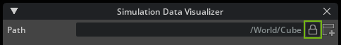 Simulation Data Visualizer Window — Omni Physics