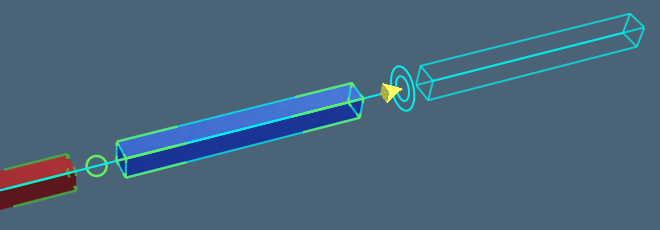 Joint attachment bounding box when manipulating.