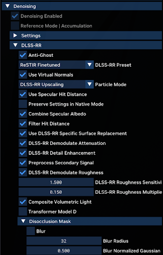 Disocclusion Mask Blur