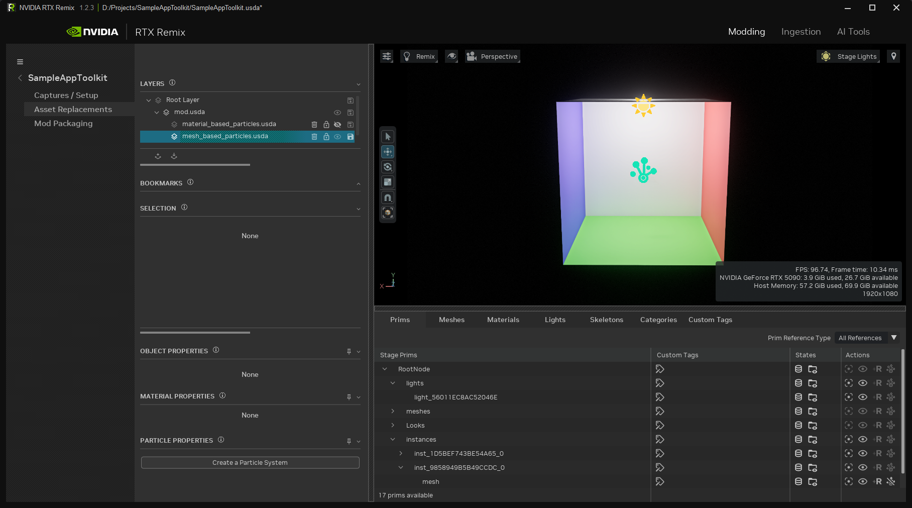 Particles Gizmo
