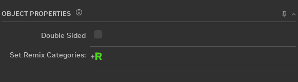 Render Categories Button