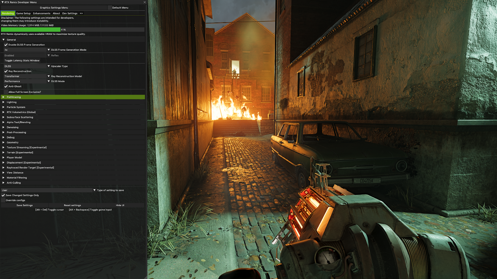 Remix Runtime UI xoxor4d
