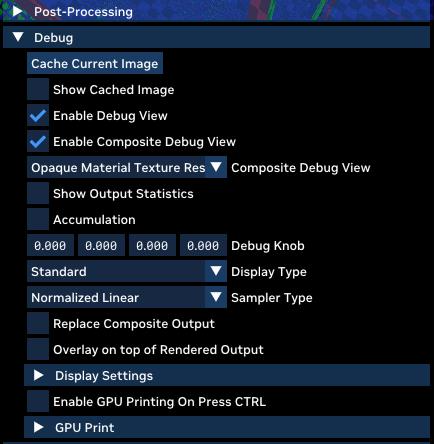 Composite Debug View