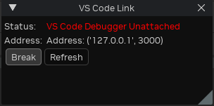 VSCode Debug Window