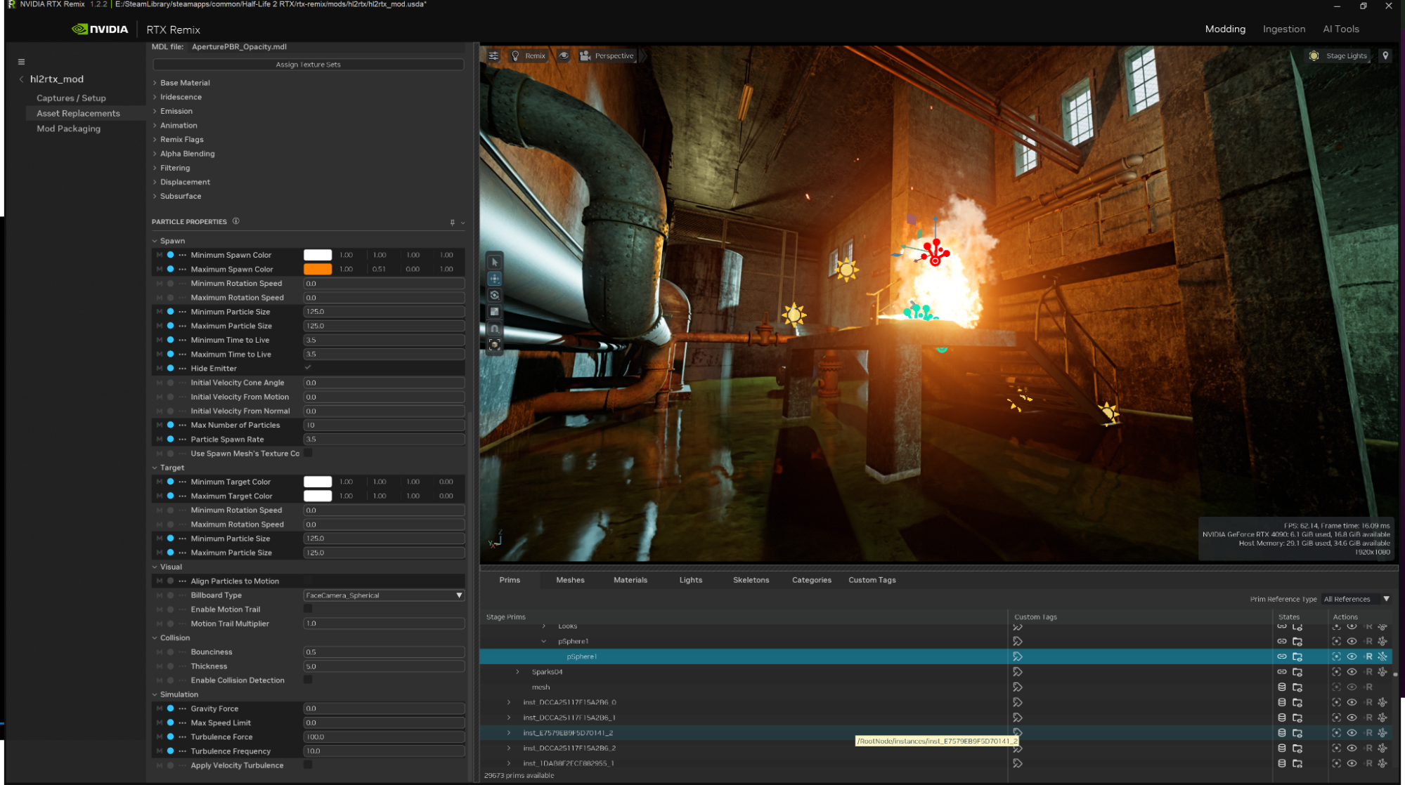 Remix Particle Gizmo
