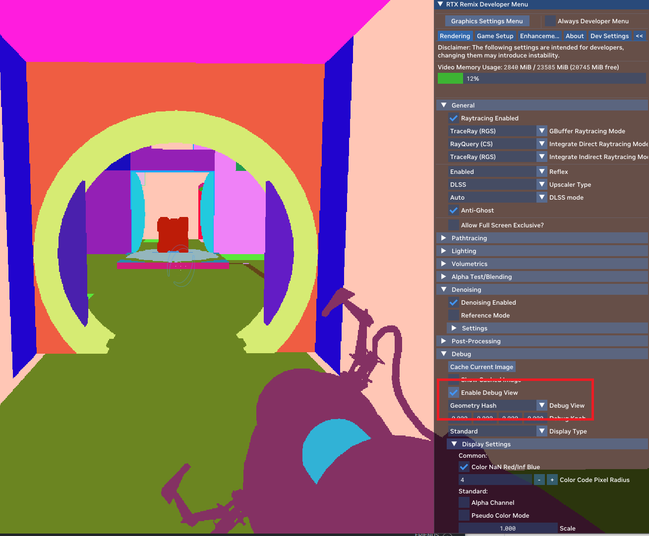 Editable Debug