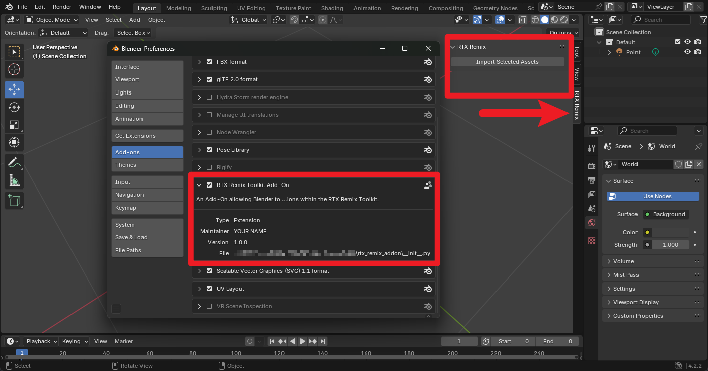 RTX Remix Add-On