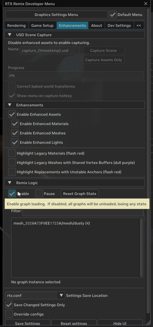 Enable Logic in Remix Runtime
