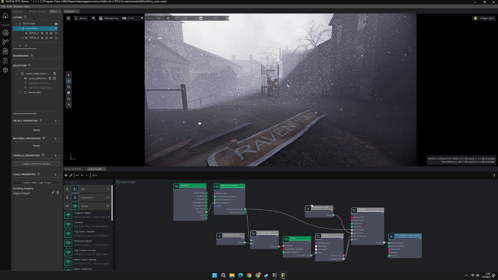 Remix Logic Graph Editor