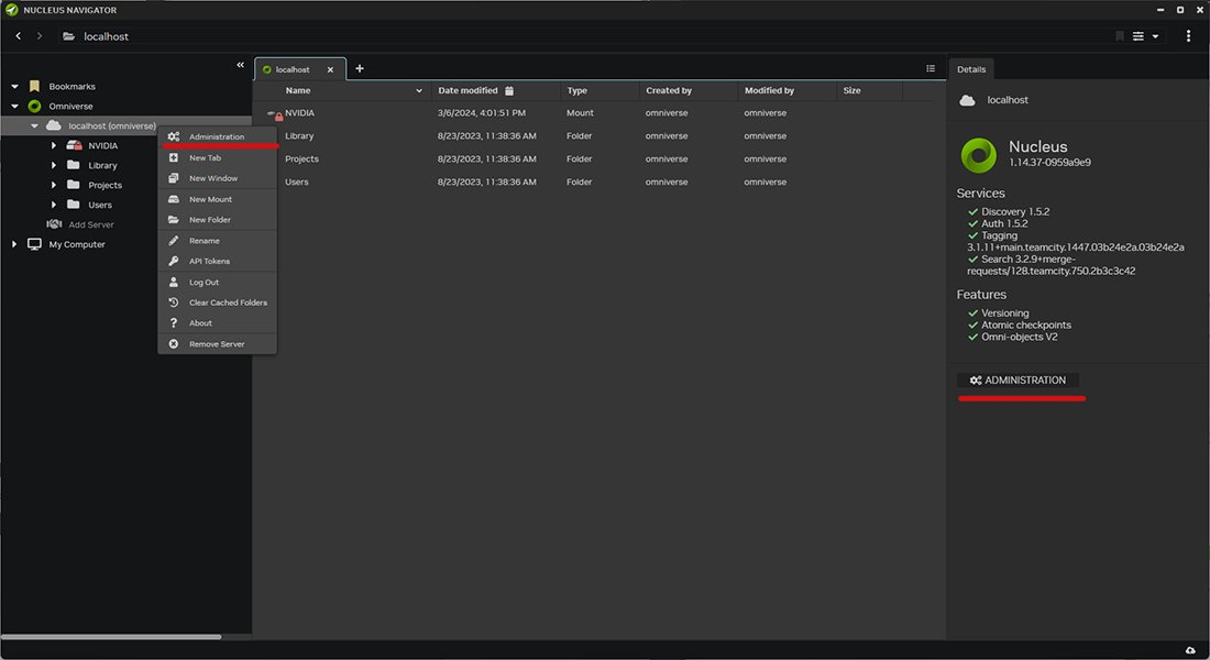 Nucleus Web User Management Toggle