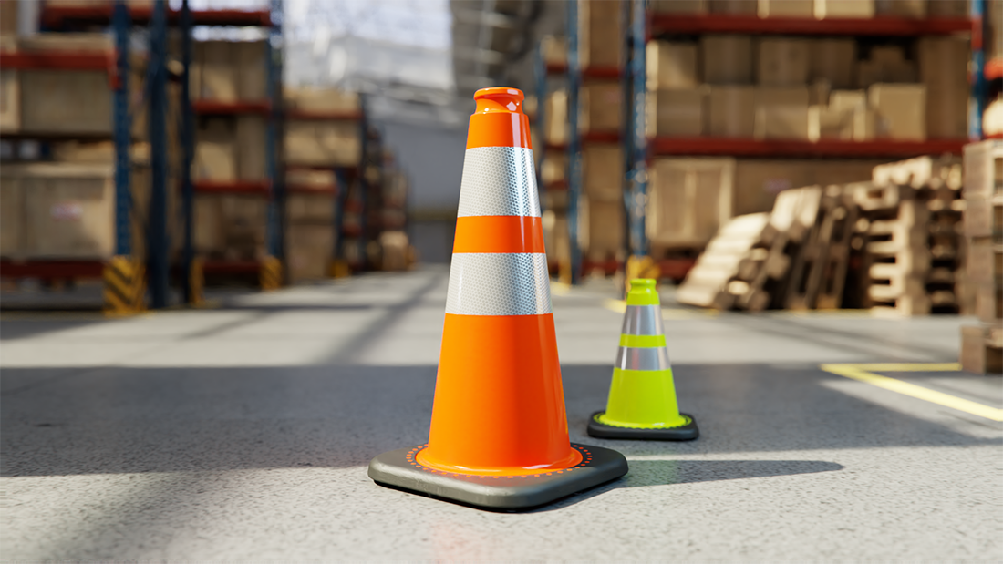 Example Traffic Cone Asset
