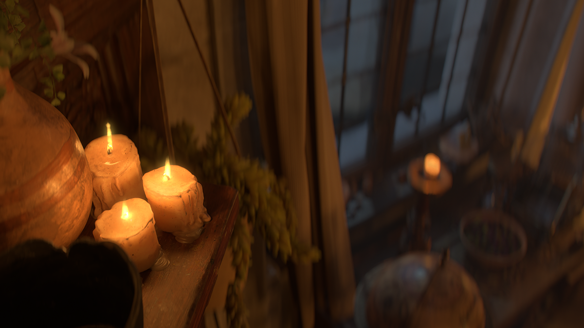 da Vinci Workshop Candles Render