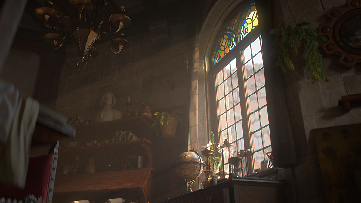 da Vinci Workshop Window Render