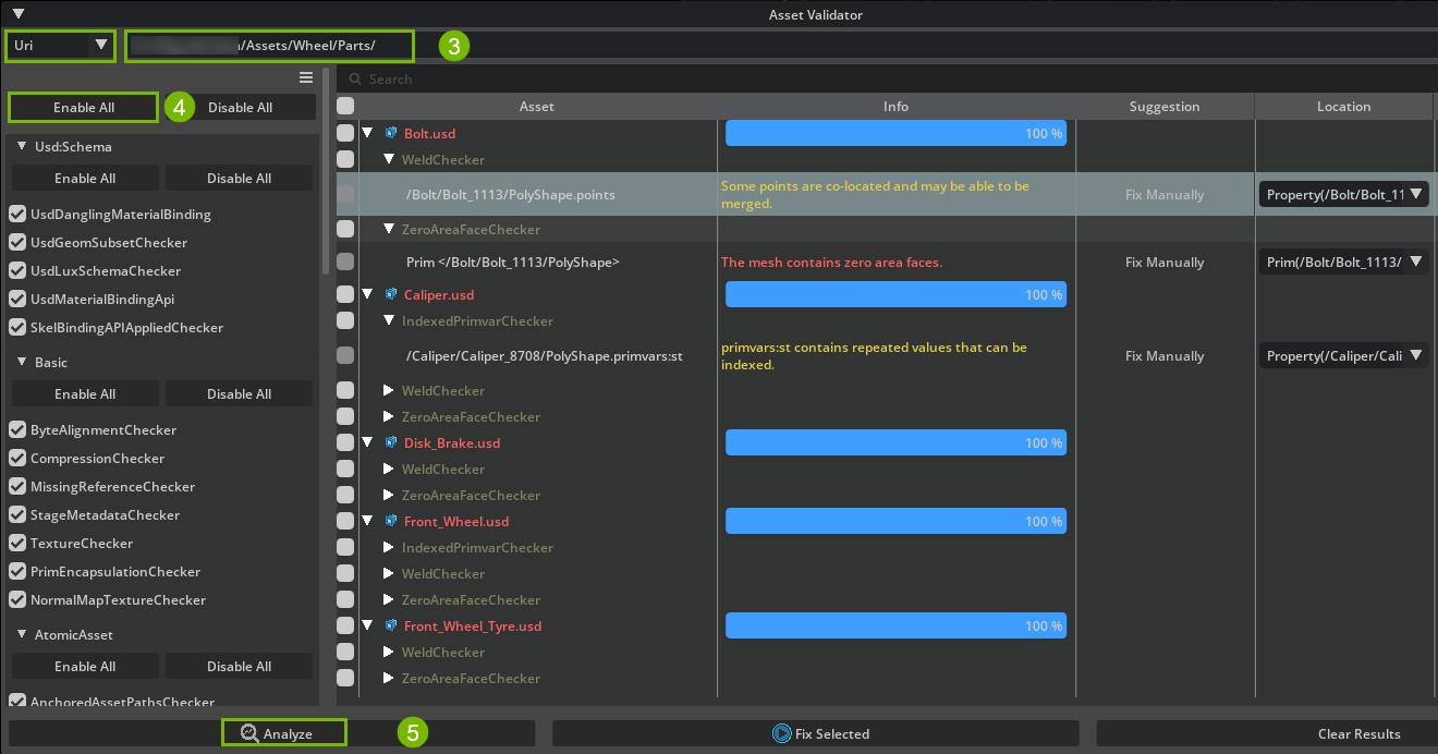 Asset Validator GUI