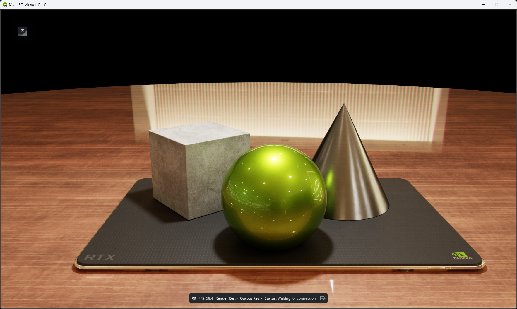 USD Viewer with stage01 loaded
